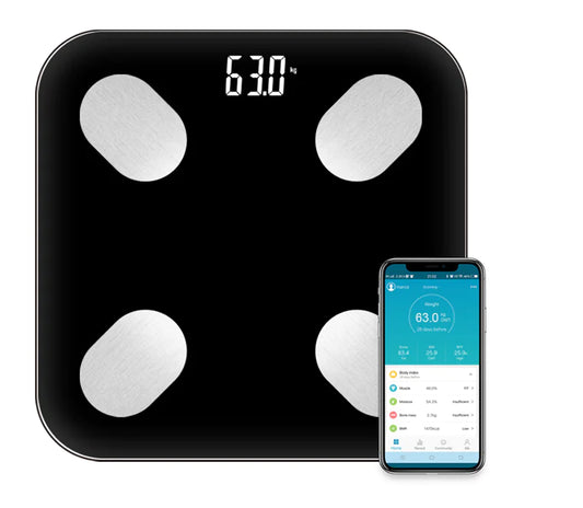 Bluetooth Smart Body Fat Scale and Electronic Weighing Scale