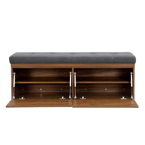 49-inch Storage Shelves, Locker Storage, Footstool